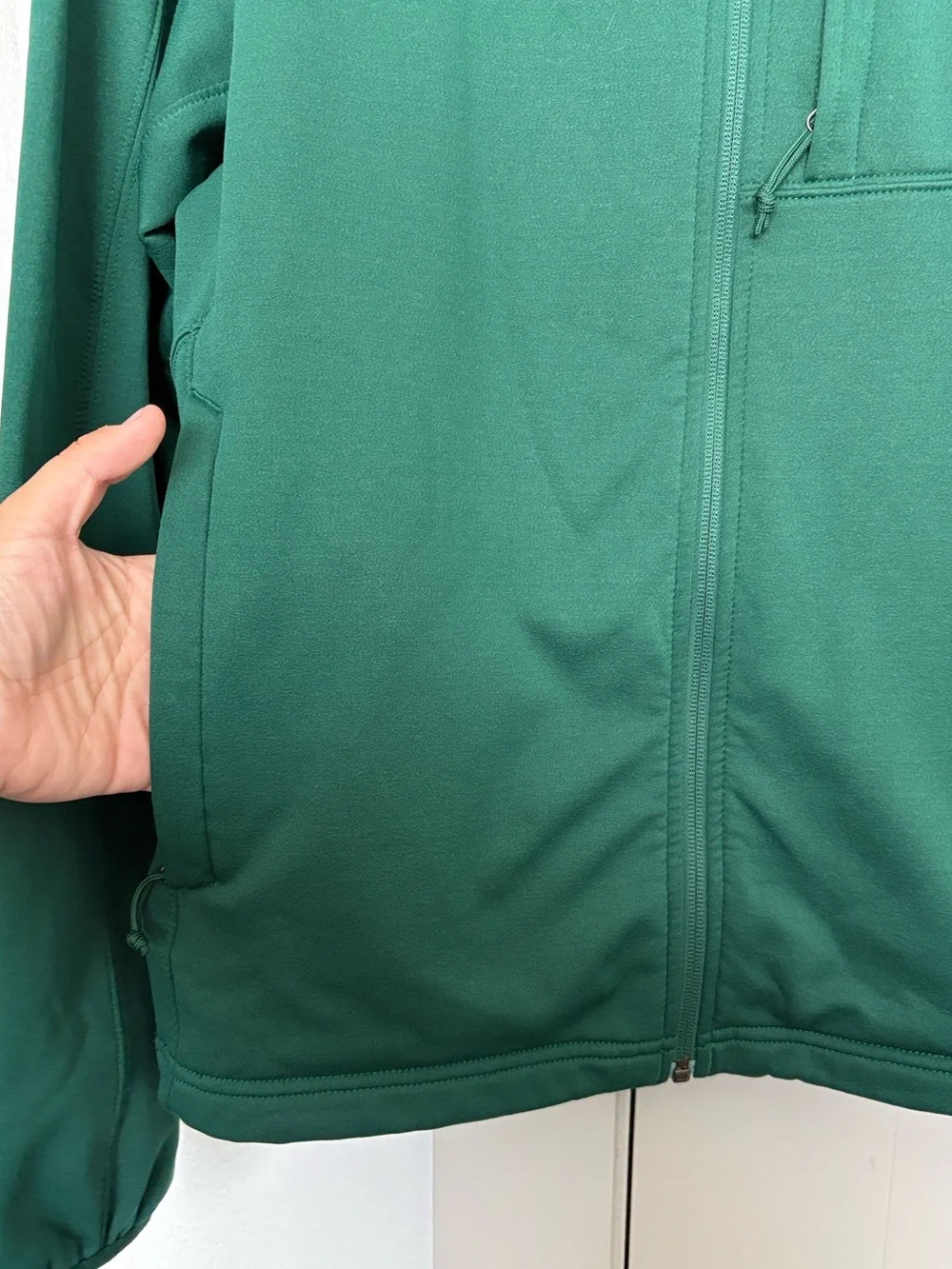 NORTHFACE M 200 CINDER F/Z-RTO JACKET NIGHT GREEN MEN'S MEDIUM
